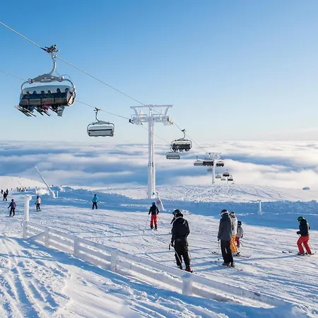Mountain Lodge, Topptrysil 6+1 Guest -skihytta דירה טריסיל