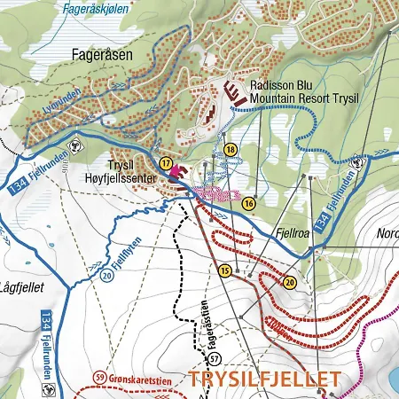 Mountain Lodge, Topptrysil 6+1 Guest -skihytta דירה *